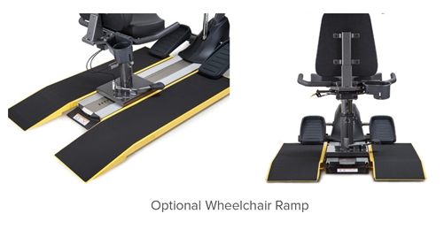 SportsArt UB521M Upper Body Ergometer Wheelchair Ramp