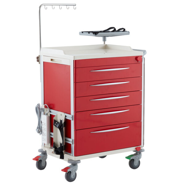 Cubic Emergency Cart Front Angle Left