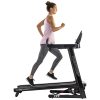 Tunturi T20 Treadmill Model Running Side