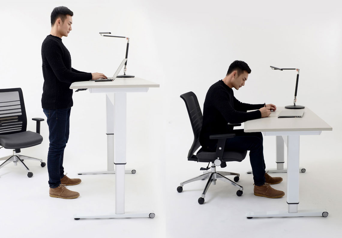 TheraKit AirLift Height Adjustable Desk 1200 Model