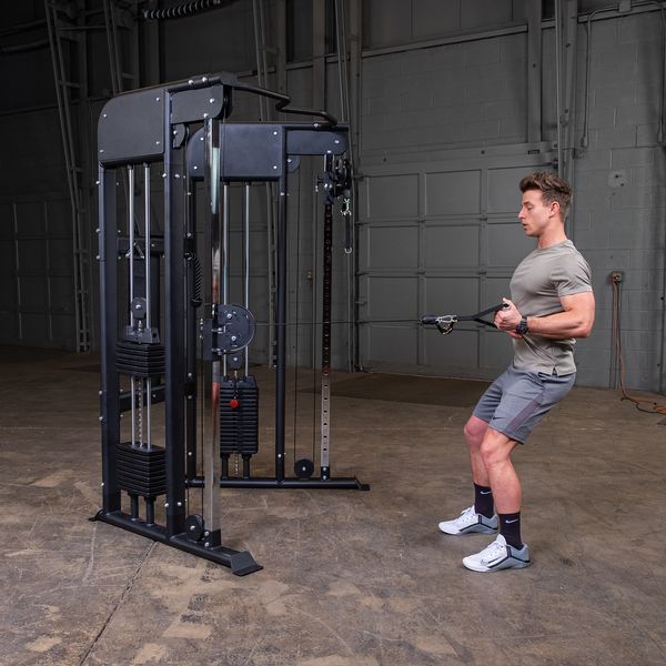 Body Solid GFT100 Functional Trainer SingleArmRow